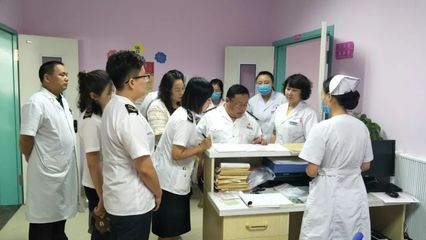 市、區兩級衛生計生綜合監督執法局領導一行赴我院督導工作