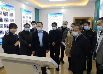 省衛(wèi)健委綜合監(jiān)督局局長趙宏發(fā)一行蒞臨贛州市衛(wèi)生計生綜合監(jiān)督執(zhí)法局調(diào)研指導(dǎo)工作